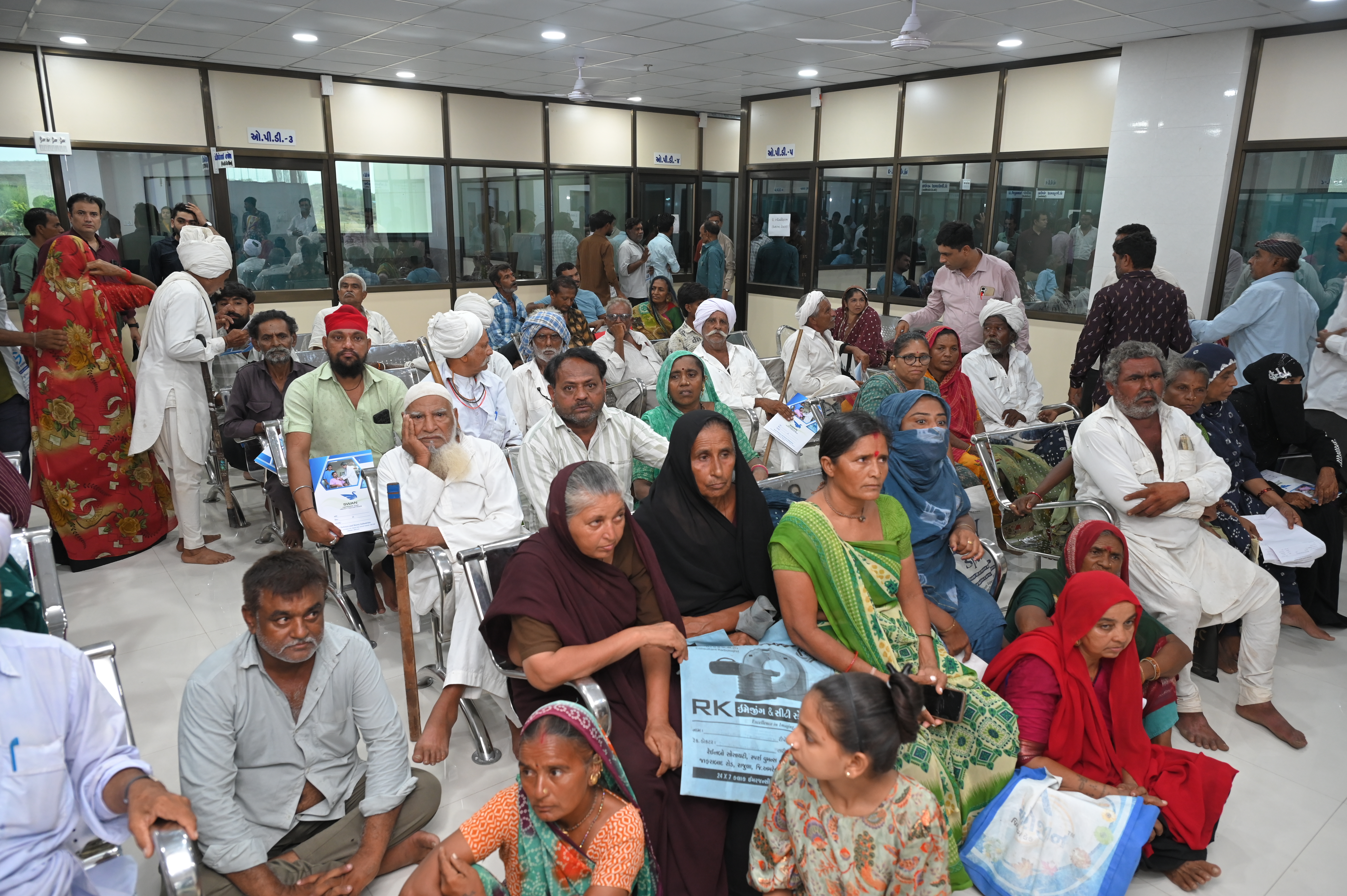 SDHI Organises Multi-Speciality Medical Camp in Rajula and Jafrabad